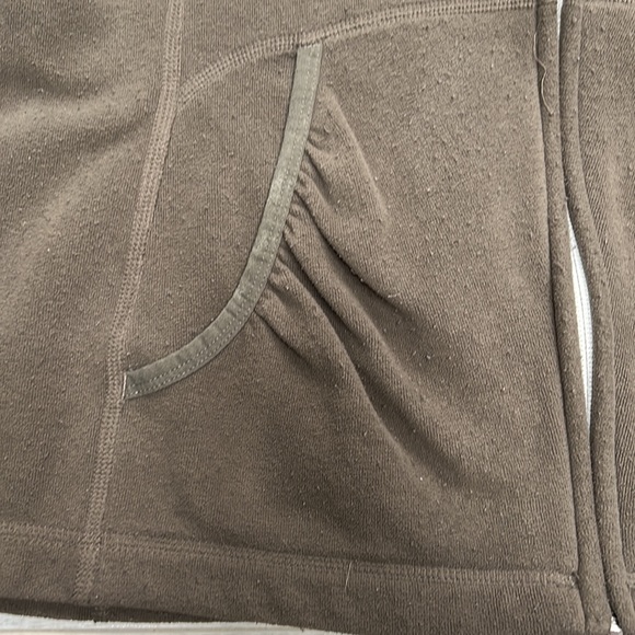 The North Face Hooded Fleece Zip up | Moss Green | Large - Picture 4 of 7